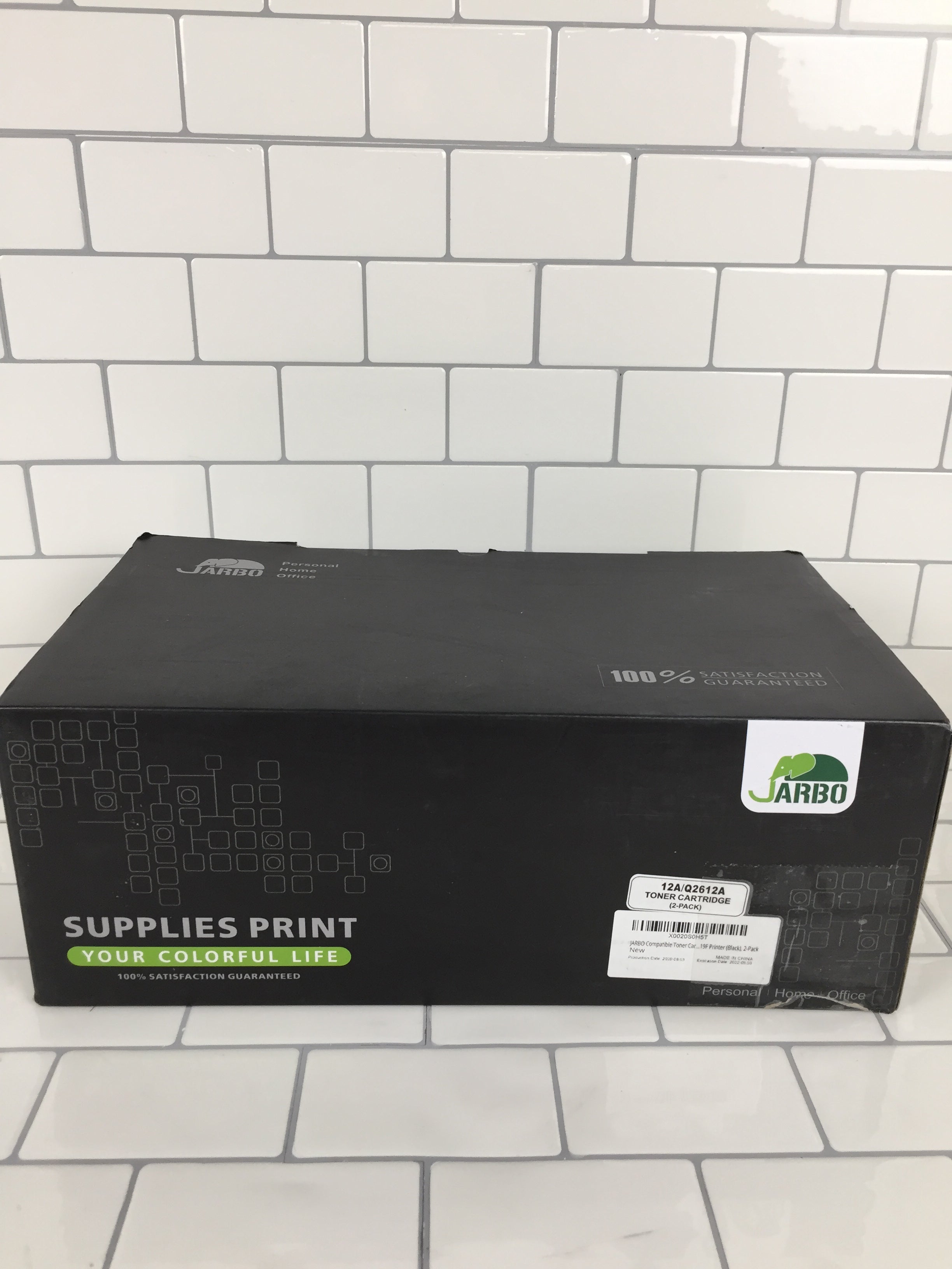 JARBO High Performance Toner Cartridges 12A/Q2612A - 2 Pack - Black (7345124081902)